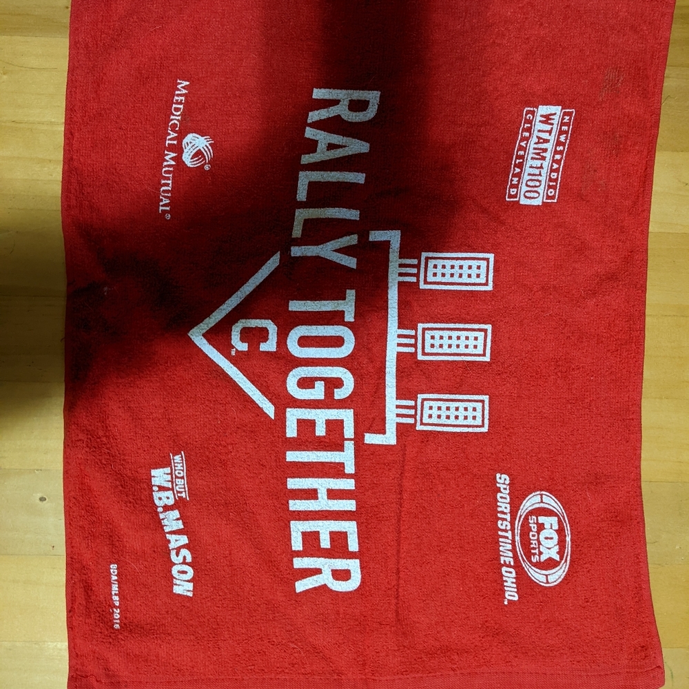 Cleveland Indians Rally Together Towel